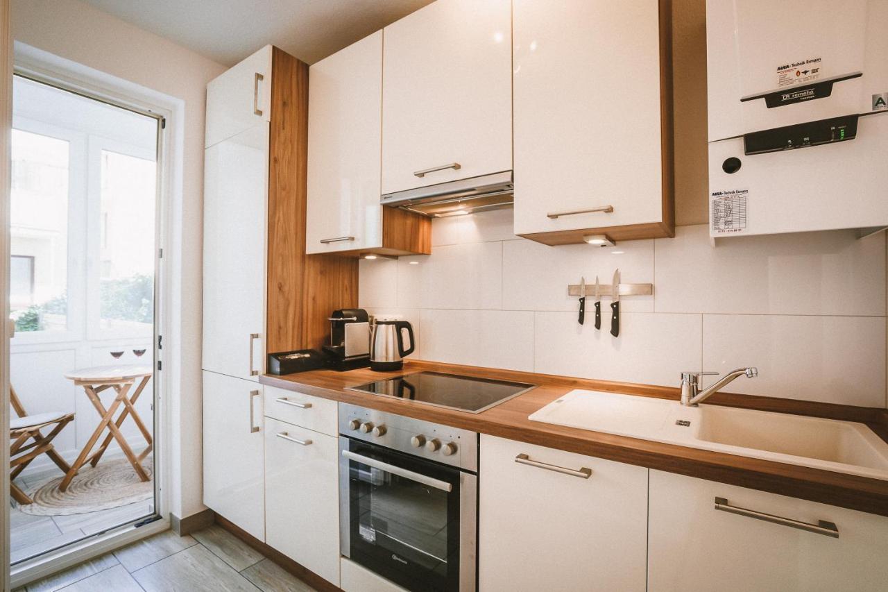 Sadebo Apartments Luebeck Mit Terrasse Oder Balkon Dış mekan fotoğraf